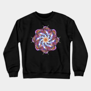 Spiral Arm Flame Mandala Crewneck Sweatshirt